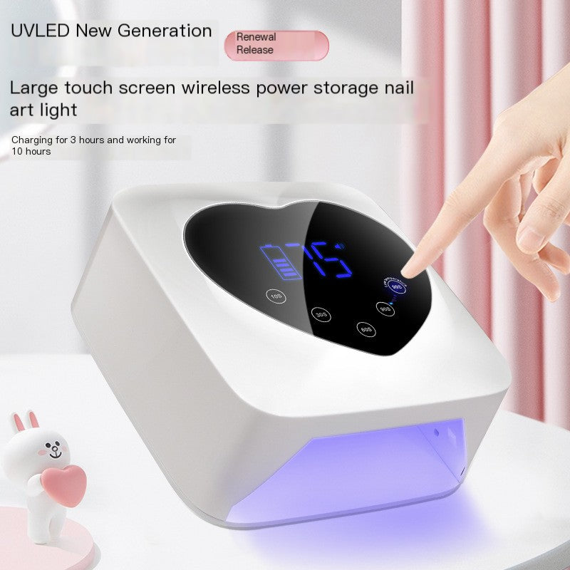 X20 Wireless Nail Lamp with Rechargeable Lithium Battery
